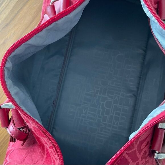 DvF Weekender Bag - Red Diane von Furstenburg Tote - Picture 12 of 12